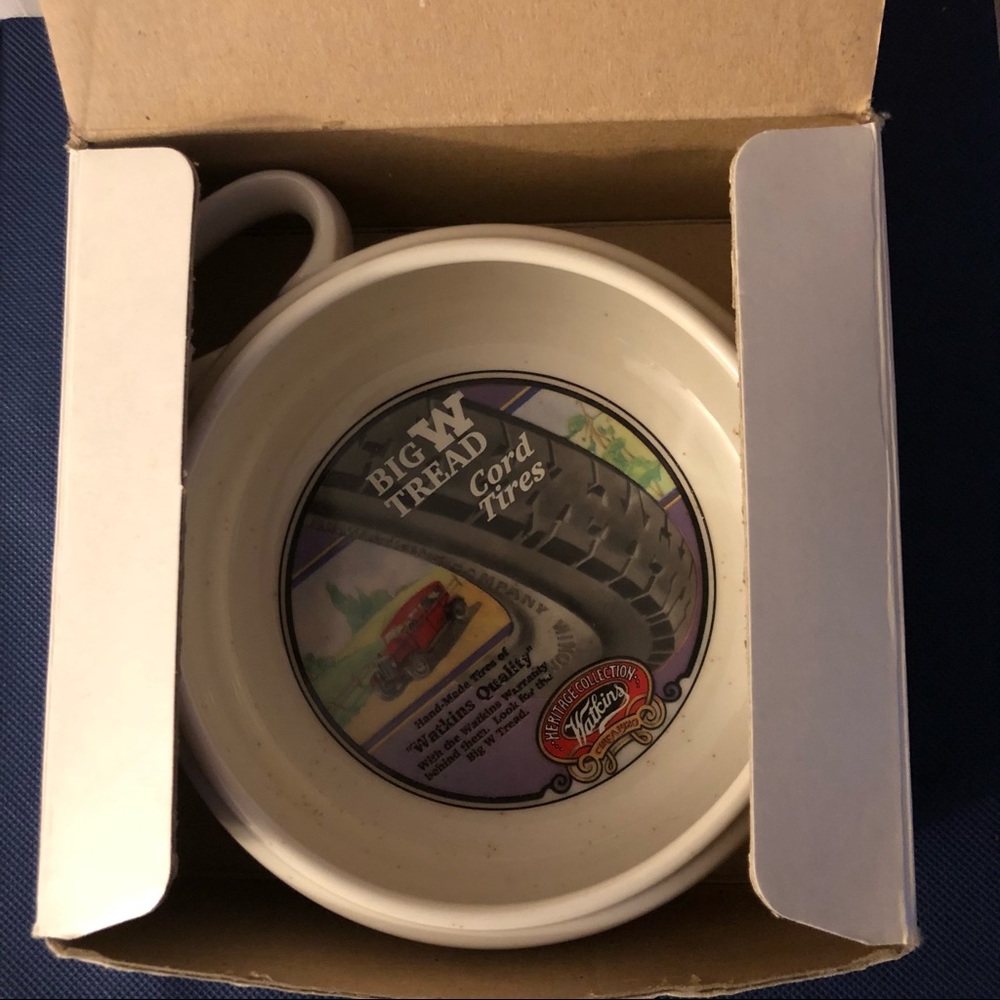 Vintage Watkins Collector Soup Bowl